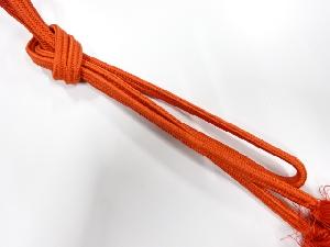 正絹　無形文化財　道明製　手組帯締め